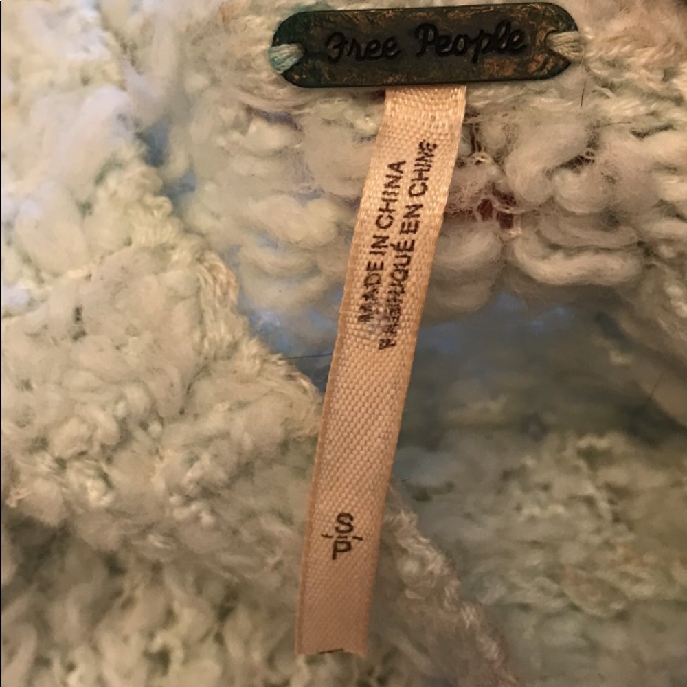 Free People Fuzzy nubby knit sweater - Picture 10 of 10